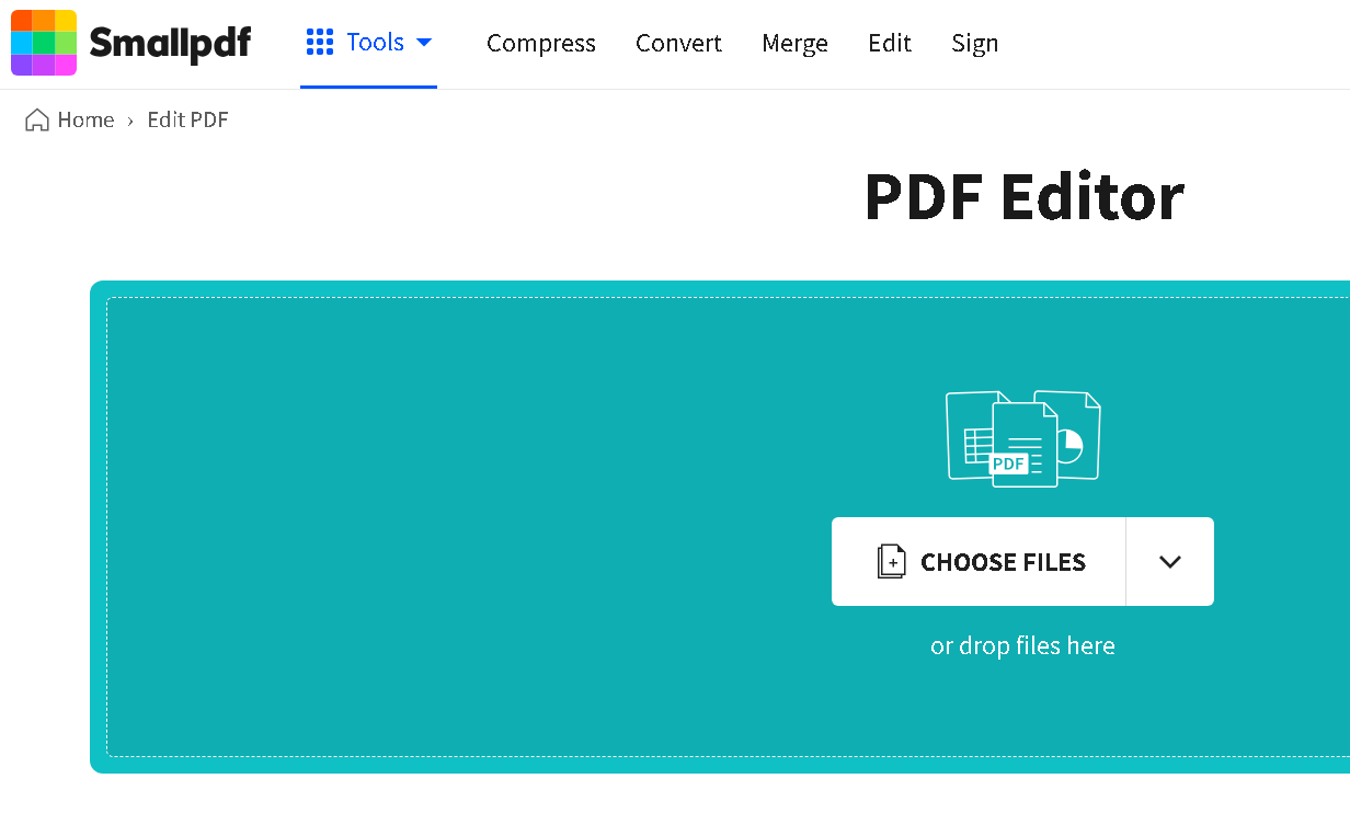 Small PDF Editor guide