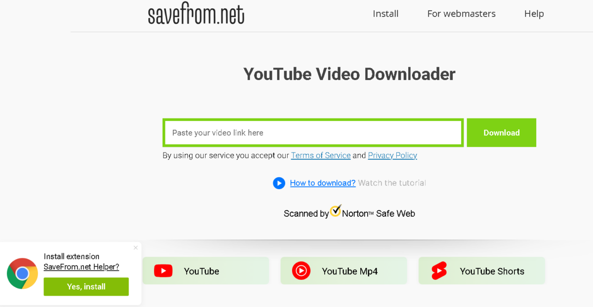 Video Youtube Video Downloader Save From Net